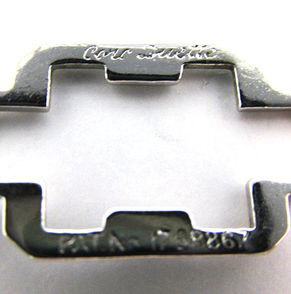 Coro Vintage Designer Jewelry 1930s Art Deco Diamante Duette Pin - Signature