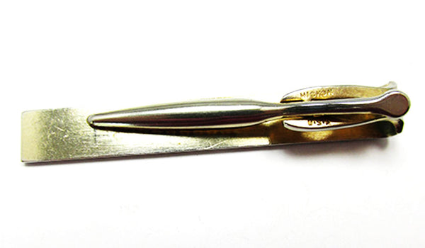 Hickok 1950 Men's Vintage Jewelry Mid Century Gold Minimalist Tie Clip - Back