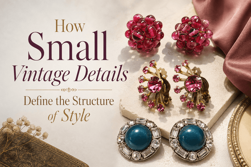 How Small Vintage Details Define the Structure of Style