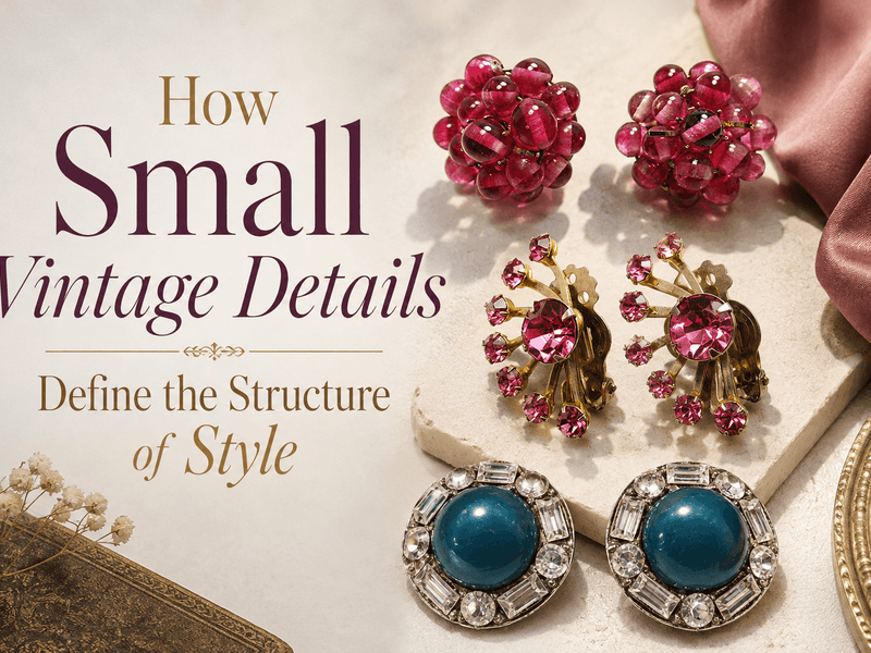 How Small Vintage Details Define the Structure of Style