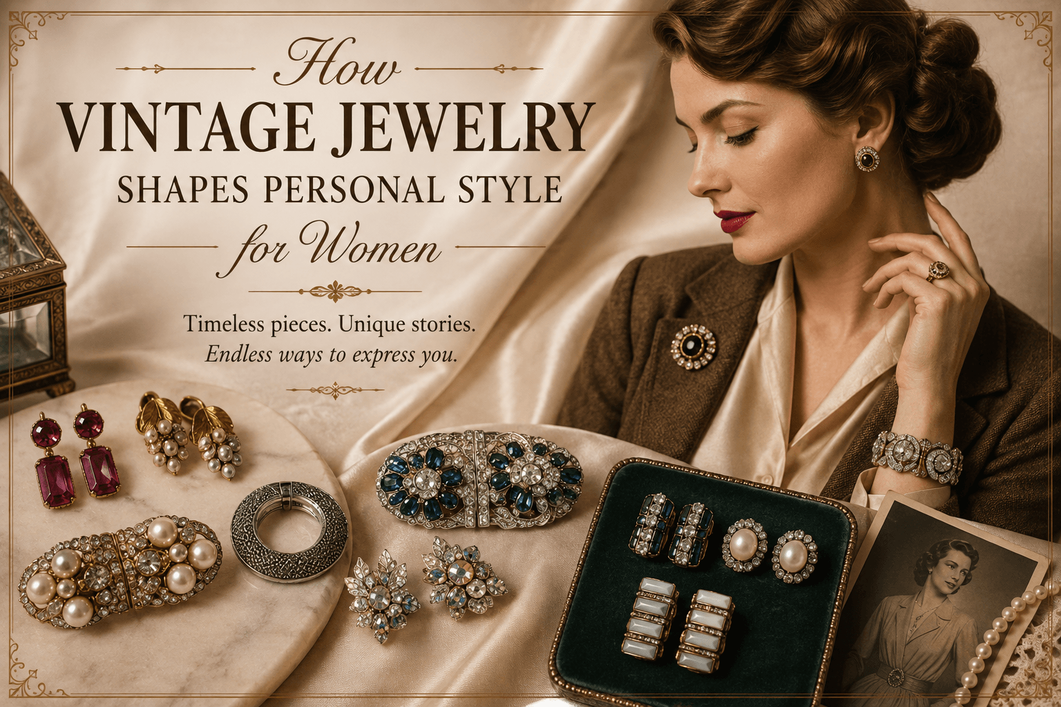 How Vintage Jewelry Shapes...