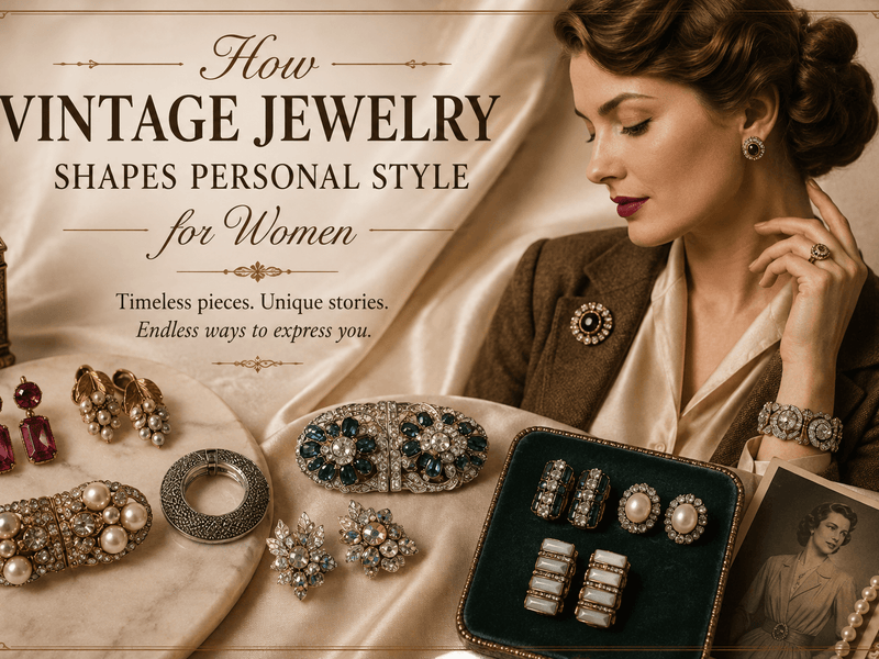 How Vintage Jewelry Shapes Personal Style for Women