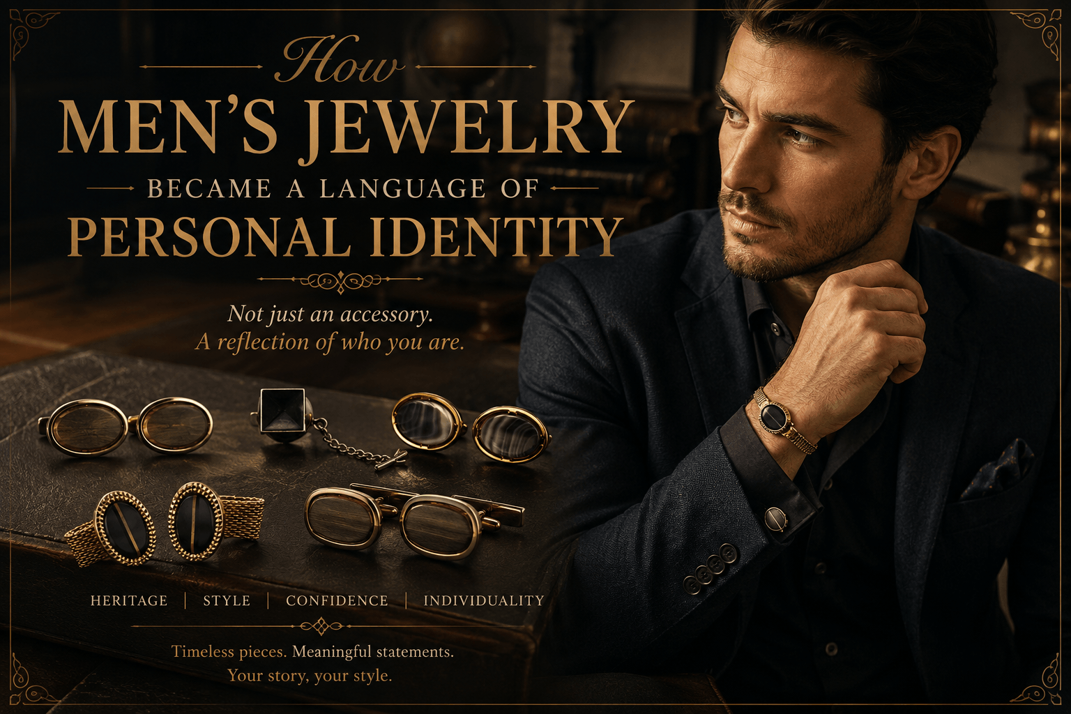 How Men's Jewelry Became...