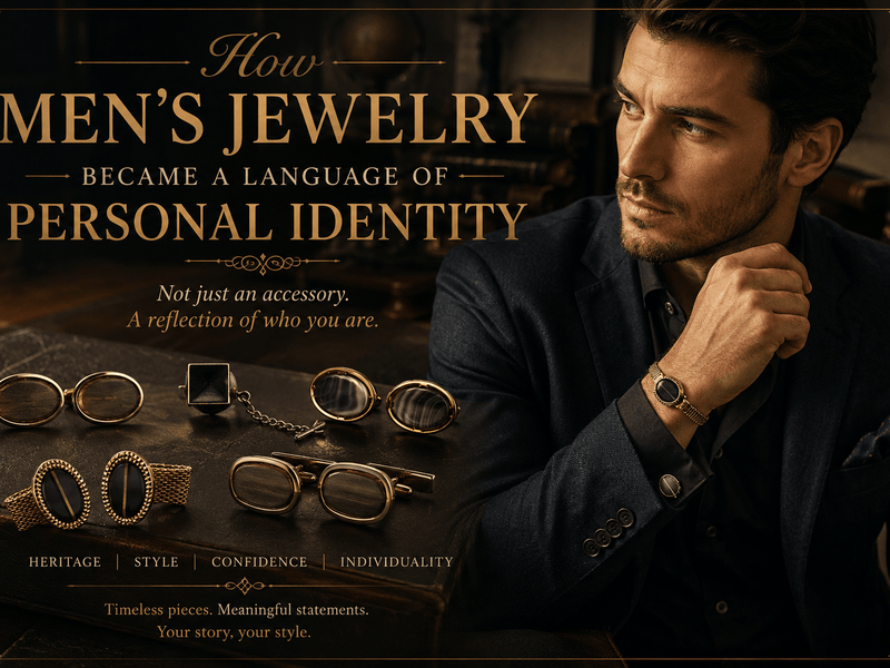 How Men's Jewelry Became a Language of Personal Identity