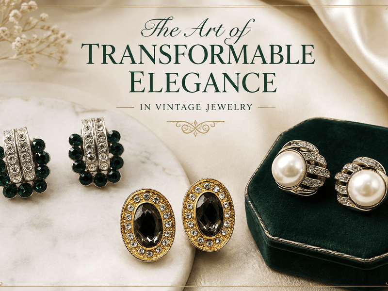 The Art of Transformable Elegance in Vintage Jewelry