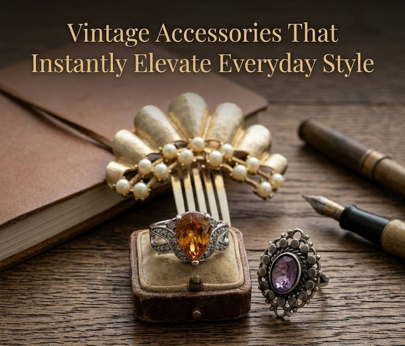 Vintage Accessories That Instantly Elevate Everyday Style