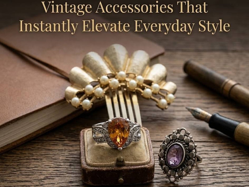 Vintage Accessories That Instantly Elevate Everyday Style