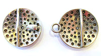 Vintage Minimalist 1930s Brilliant Clear Rhinestone Belt Buckle