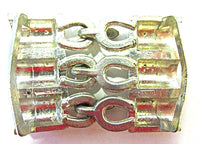 WMCA Vintage 1930s Art Deco Clear Rhinestone Belt Buckle