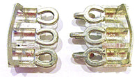 WMCA Vintage 1930s Art Deco Clear Rhinestone Belt Buckle