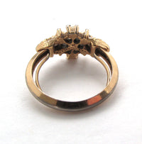 1970s Adorable Avon Vintage Contemporary Style Pearl Fashion Ring - Back - Thumbnail