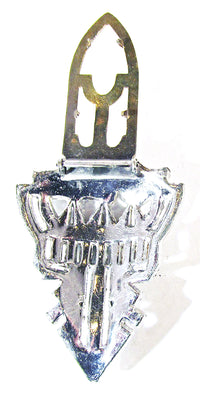 Vintage 1930s Art Deco Clear Rhinestone and Pot Metal Dress Clip - ack - Thumbnail