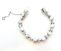 1950s Vintage Signed Eisenberg Ice Stunning Diamante Bracelet - Back - Thumbnail