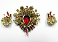 DeLizza and Elster Vintage Juliana Magnificent Diamante Set - Back - Thumbnail