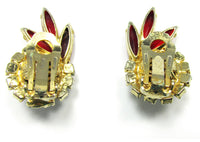 DeLizza and Elster Vintage Juliana Magnificent Diamante Set - Earring Backs - Thumbnail
