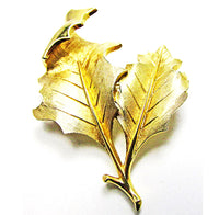Gorgeous Crown Trifari 1950s Designer Diamante and Pearl Holly Set - Pin Front - Thumbnail