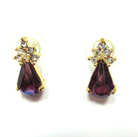 Roman Signed 1970s Diamante Enhancer and Pearl Necklace - Earrings - Thumbnail