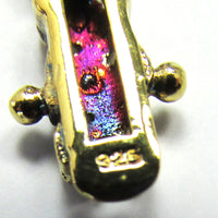 DBJ (Dee Berkley) Vintage 1990s Two Tone Sterling Tennis Bracelet - Mark - Thumbnail