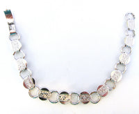 Vintage 1960s Signed Sarah Coventry Mid-Century Link Bracelet - Front - Thumbnail
