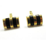Vintage 1950s Signed Swank Mid-Century Men’s Designer Cuff Links - Front