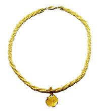 Roman Vintage 1970s Contemporary Style Pearl Necklace and Enhancer - Back - Thumbnail