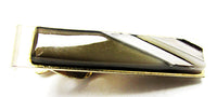 Vintage 1960s Men's Distinctive Mid-Century Tie Bar and Cufflinks - Tie Bar Front - Thumbnail