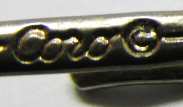 Coro 1950s Designer Mid-Century Iridescent Diamante Link Necklace - Signature