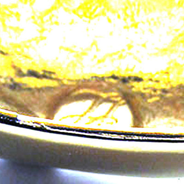 Signed Karl Lagerfeld Vintage 1980s Designer Gold-Toned Cuff Bracelet - Signature