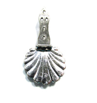 Vintage 1930s Dainty Art Deco Clear Rhinestone Dress Clip - Back - Thumbnail