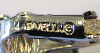 Vintage 1950s Marvella Timeless Clear Crystal Clip-On Earrings - Signature - Thumbnail
