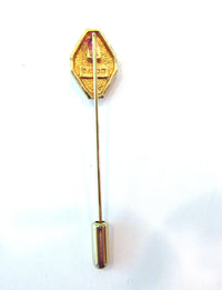 Vintage Avon Signed 1960s Mid-Century Diamante Hat or Stick Pin - Back - Thumbnail