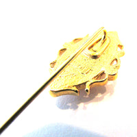 Vintage Avon Signed 1960s Cameo and Pearl Hat/Stick Pin - Signature - Thumbnail