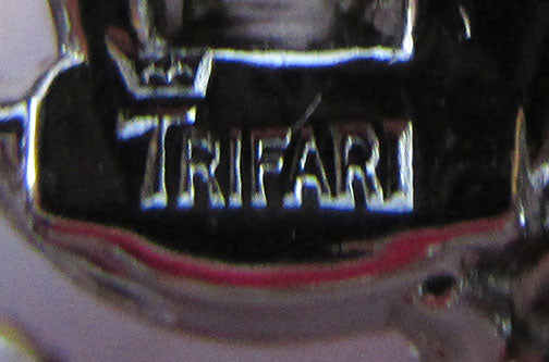 Crown Trifari Vintage Mid Century 1950s Dazzling Floral Circle Pin