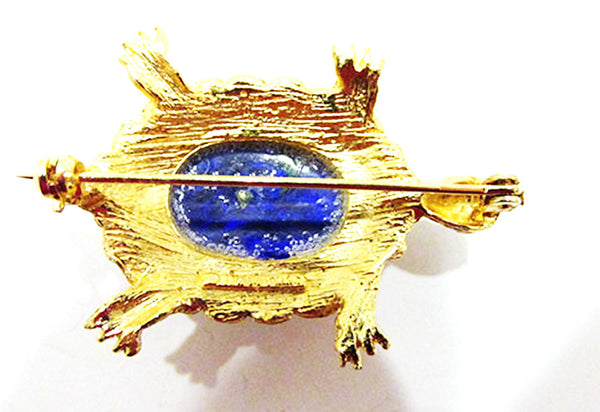 11 W 30 St (Dodds) 1950s Vintage Rare Art Glass Turtle Pin