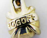 Bogoff Vintage Designer Jewelry Beautiful Diamante Geometric Necklace - Signature - Thumbnail