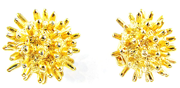 Castlecliff Vintage Jewelry Mid-Century Avant-Garde Pin and Earrings - Earrings