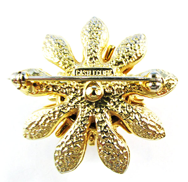 Castlecliff Vintage Jewelry Mid-Century Avant-Garde Pin and Earrings - Signature