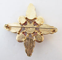 Sarah Coventry Vintage 1970s Retro Book Piece Patriotic Pin - Thumbnail