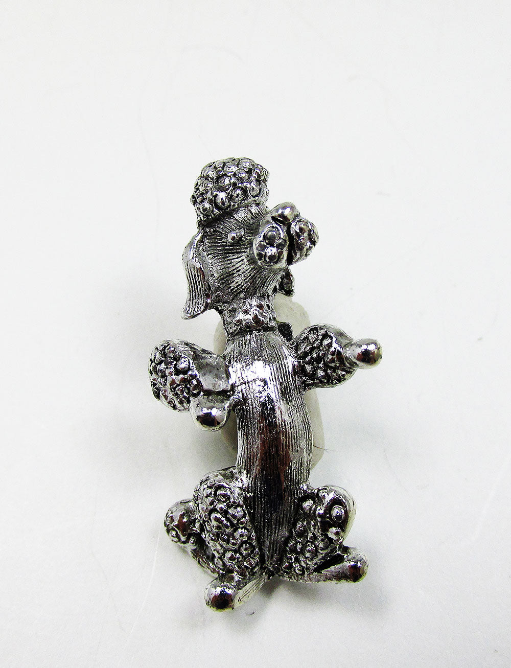 Gerry's 1960s Vintage Adorable Poodle Pin Sporting a Lion Cut - Front