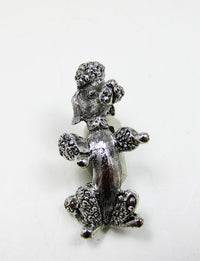 Gerry's 1960s Vintage Adorable Poodle Pin Sporting a Lion Cut - Front - Thumbnail