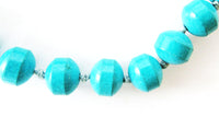 Vintage 1950s Jewelry Lovely Mid-Century Double Strand Pearl Necklace - Close Up - Thumbnail
