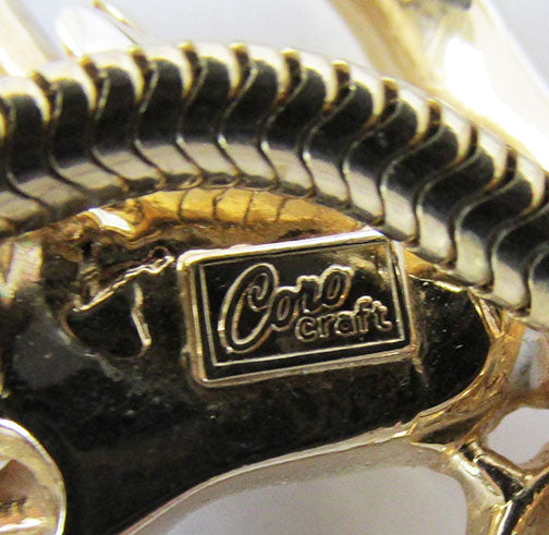 CoroCraft Pegasus Mark Vintage Exquisite 1950s Slider Necklace