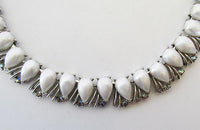 Trifari Exquisite Vintage Mid Century Pearl Link Necklace - Thumbnail
