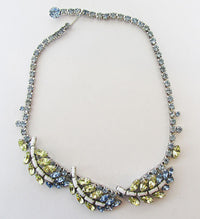 Trifari Vintage Mid Century 1950s Exciting Leaf Necklace - Thumbnail