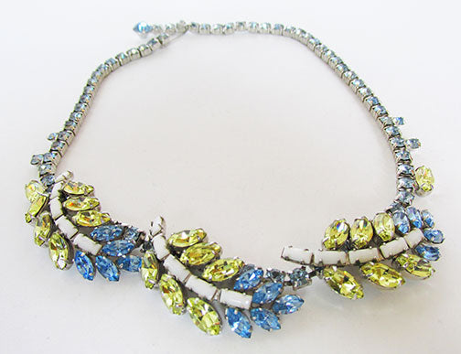Trifari Vintage Mid Century 1950s Exciting Leaf Necklace