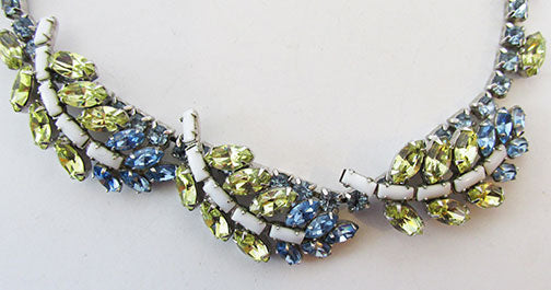 Trifari Vintage Mid Century 1950s Exciting Leaf Necklace