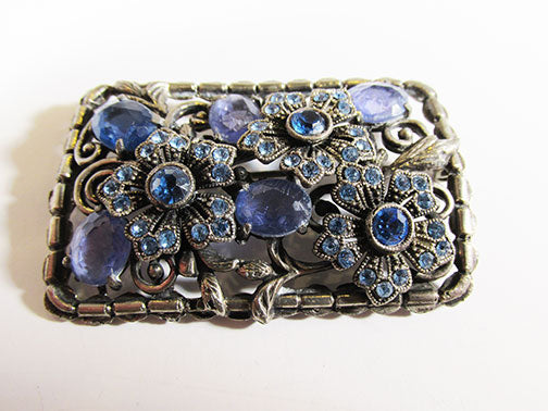Vintage Retro 1930s Beautiful Art Nouveau Floral Pin