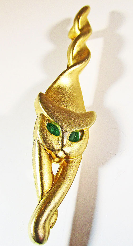 AJC Vintage Retro Adorable Contemporary Style Figural Cat Pin