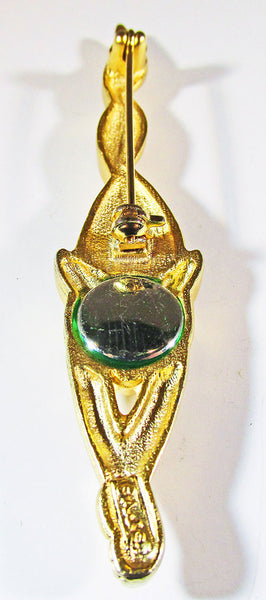 AJC Vintage Retro Adorable Contemporary Style Figural Cat Pin