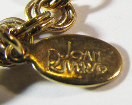 Joan Rivers Vintage Retro Contemporary Style Quartz Pendant Watch